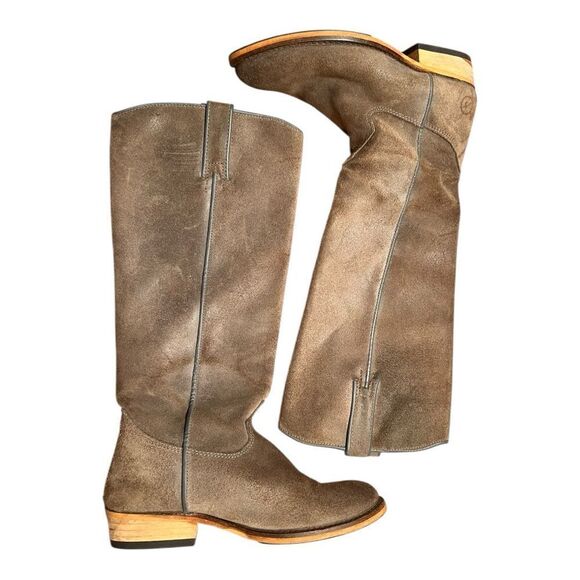 Bronx Shoes - Bronx Knee-High Suede Boots size EU 37 coastal cowgirl